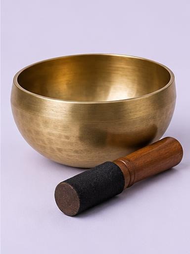 Brass meditation singing bowl
